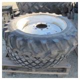 (2) 8.3-24 Tires and Wheels
