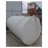 500-Gallon Fuel Tank and Electric Pump