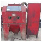 Large Media Blasting Cabinet