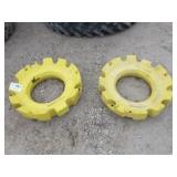 John Deere (2) 450LB Wheel Mounted Weights