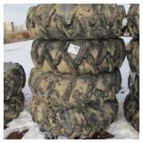 (4) 14.9-24 Pivot Tires and Wheels