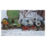 (3) Pallets Misc AG Parts