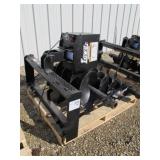 Lowe 1650 Skid Steer Mount HYD Post Hole Auger