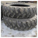 (2) 18.4R46 Tractor Tires