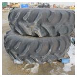 18.4-30 Tires and Steel Wheels