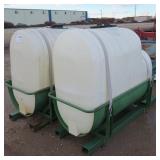 200 Gallon Poly Saddle Tanks
