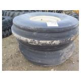 (2) 11.00-16 Tires and Wheels