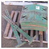 (16) John Deere Stack On Weights and Bra