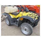 2004 Honda TRX350FE 4x4 ATV W/ 25-Gallon 8
