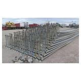 (10) Pierce Quarter Mile End Riser Handl