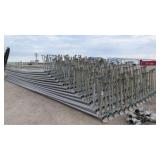 (10) Pierce Quarter Mile End Riser Handl