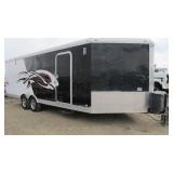 2011 TNT 4 Place Enclosed Snow Mobile Trailer