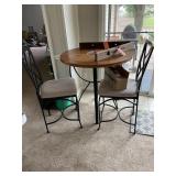 High Top Pub Table & 2 chairs