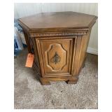 Octagon Shaped End Table