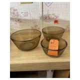 Set of 3: Anchor Hocking Bowls