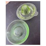 Oakes MFG - Green juicer & bowl