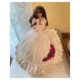 Vintage Crocheted Doll