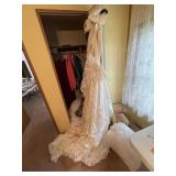 Vintage Wedding Dress & Cancan