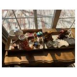 2 Boxes of Assorted Bear Decor