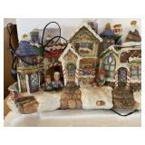 Gingerbread Fiberoptic House