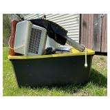 Tote, Window AC, Assorted Christmas Decor & More