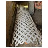 3 Pieces of Plastic Lattice