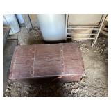 Primitive Wooden Trunk