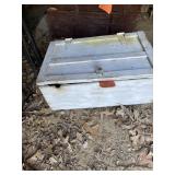 Primitive Wooden Medicine Cabinet