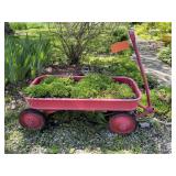 Red Vintage Wagon