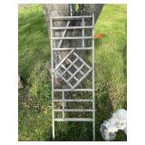 Trellis, Wishing Well, Bird House & Patio Base