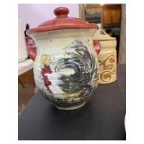 1982 Mothers Day plate, Rooster Jar, more