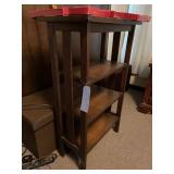 3 Shelf Oak Type Mission Stand