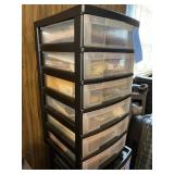 6 Drawer organizer and contents