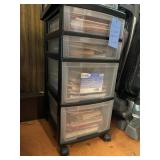 4 Drawer Organizer w/contents