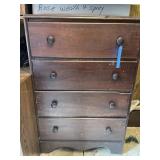 4 Drawer Wooden Chest