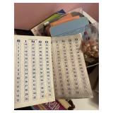 Bingo game, puzzles, VHS tapes, more