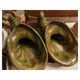 2 Vintage Horns of Plenty