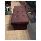 Purple Storage padded top