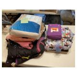 2 Stacks of Full Size bedding