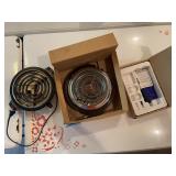 2 Single Burners & engraver pen