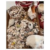 Sea shells, shell wind chime, more