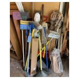 Large amount of household cleaning supplies, more