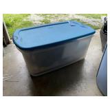 Large tote of Halloween decor