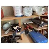 Hibachi, Loppers, contents of shelf