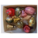 Box of Vintage Ornaments