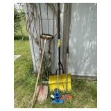 Hand tools, shovel, and more