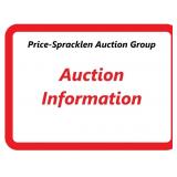 Auction Notice - PLEASE READ!