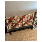 Small Christmas throw or wall hanging
