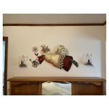 Metal angel wall group - 3 pieces