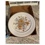 2 flats Autumn bouquet set dishes & more